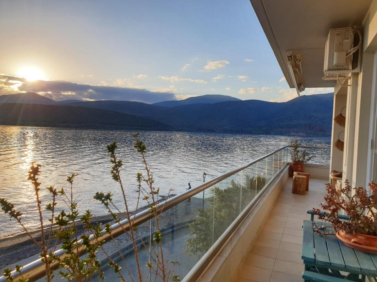 Boho Beach House In Itea-Delphi Екстер'єр фото