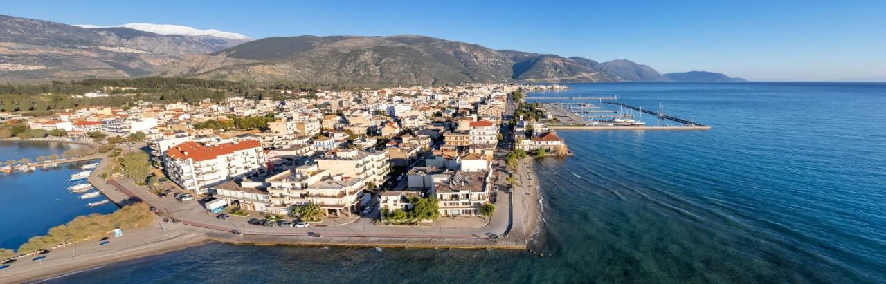 Boho Beach House In Itea-Delphi Екстер'єр фото